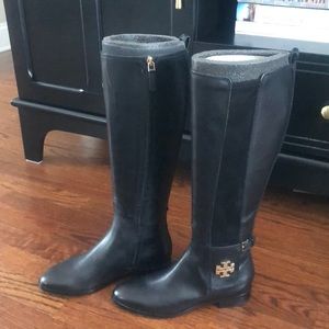 Never worn authentic Tory Burch riding boots